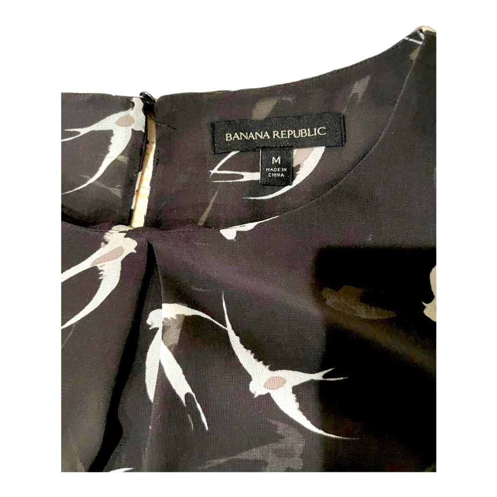Banana Republic Womens black Blouse - medium - Picture 3 of 5
